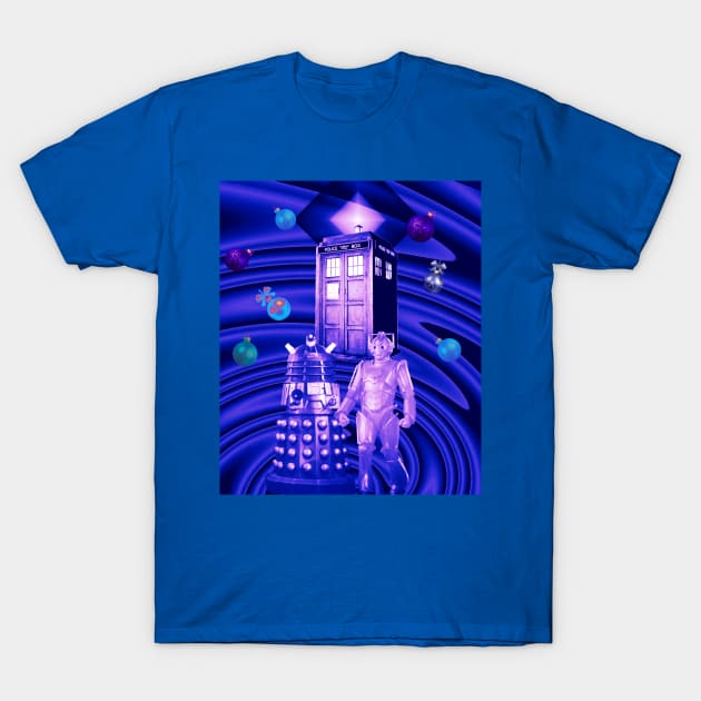 christmas dalek dr who T-Shirt by Love My..